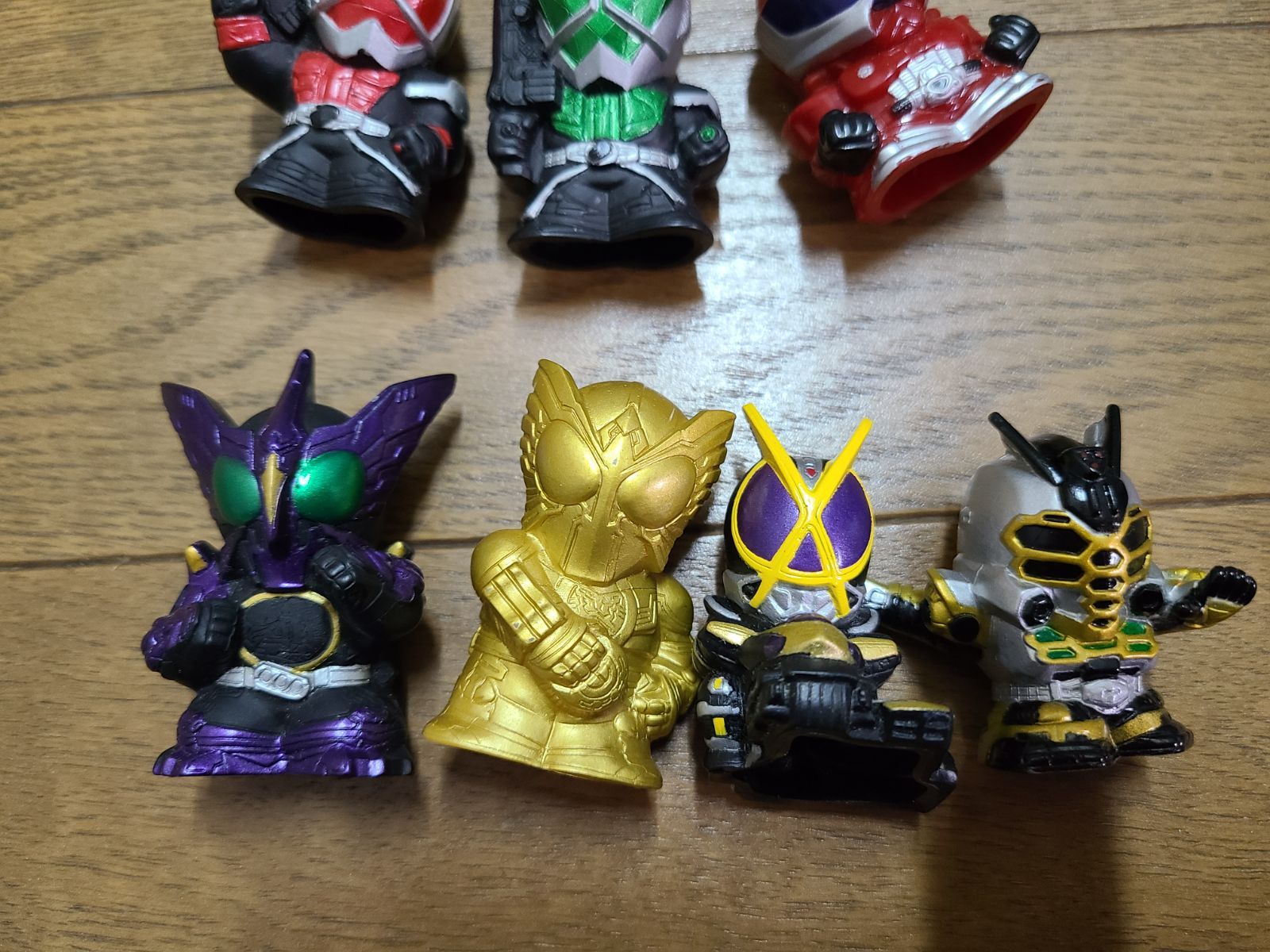 戦隊ヒーロー 仮面ライダー　指人形　フィギュア　セット 昭和仮面ライダー 指人形セット➂』 - メルカリ