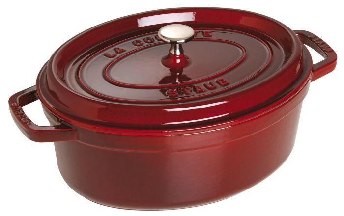3営業日で発送 STAUB ストウブ ストウブ ピコ ココット オーバル２９㎝ グレナディン RSTD306