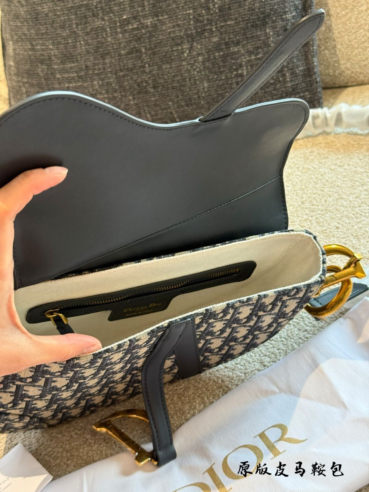 今日特価】Dior Saddle クラシックサドルバッグ - メルカリ