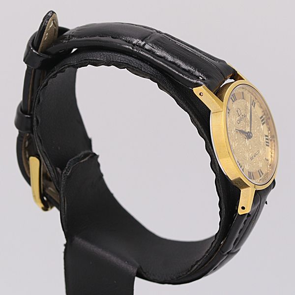 伝達力のある 級 稼働 オメガ 511.0392 デビル 手巻き ゴールド文字盤 レディース腕時計 0057200 10BKT MST ABC16705 【本物保障】