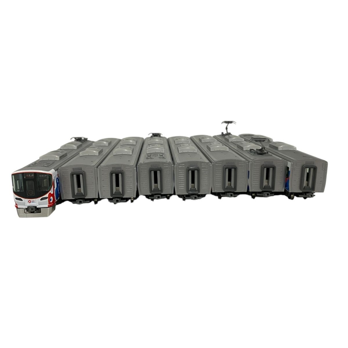 KATO 10-1990 323系大阪関西万博ラッピング列車　Nゲージ鉄道模型 323系 大阪・関西万博ラッピング列車（ミャクミャク）が入線しま