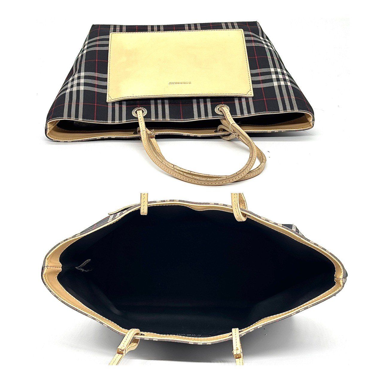 BURBERRY A4収納 ノバチェック レディース トートバッグ 8631