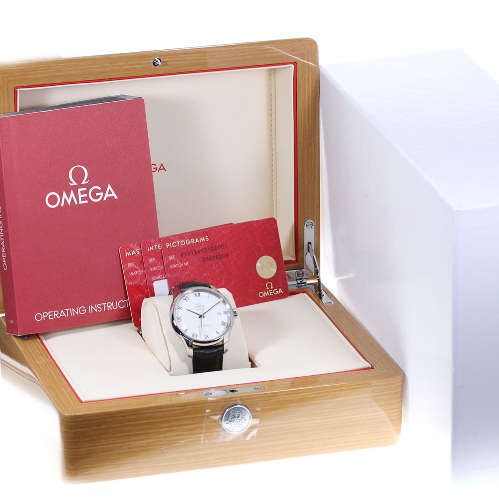 オメガ OMEGA 433.13.41.21.02.001 シルバー メンズ 腕時計