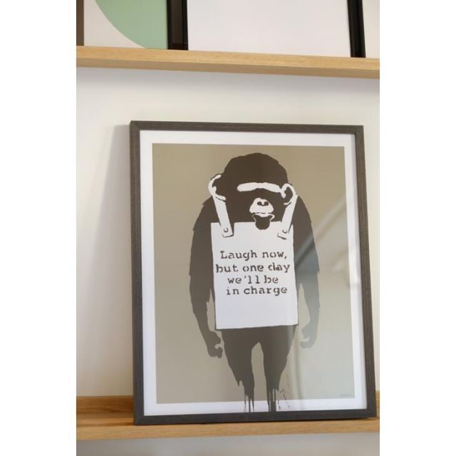 バンクシー/Laugh now，・複製画高級額装 BANKSY (バンクシー) | Laugh Now | アートプリント/アート