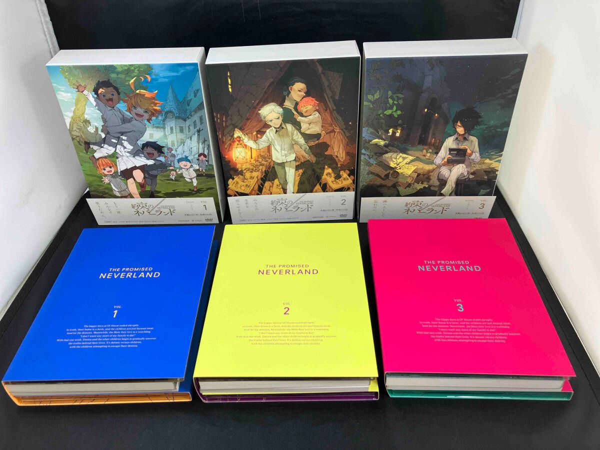 DVD 全3巻セット 約束のネバーランド 1~3(完全生産限定版) BOX ANIPLEX