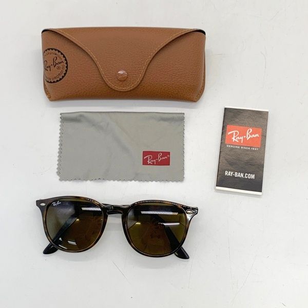 ★極美品★RB4259-F 710/11★レアモデル★ べっ甲柄★ケース付き★ Ray-Ban RB4259-F 710/73 53□20-150 3N サングラス メガネ 眼鏡 アイ