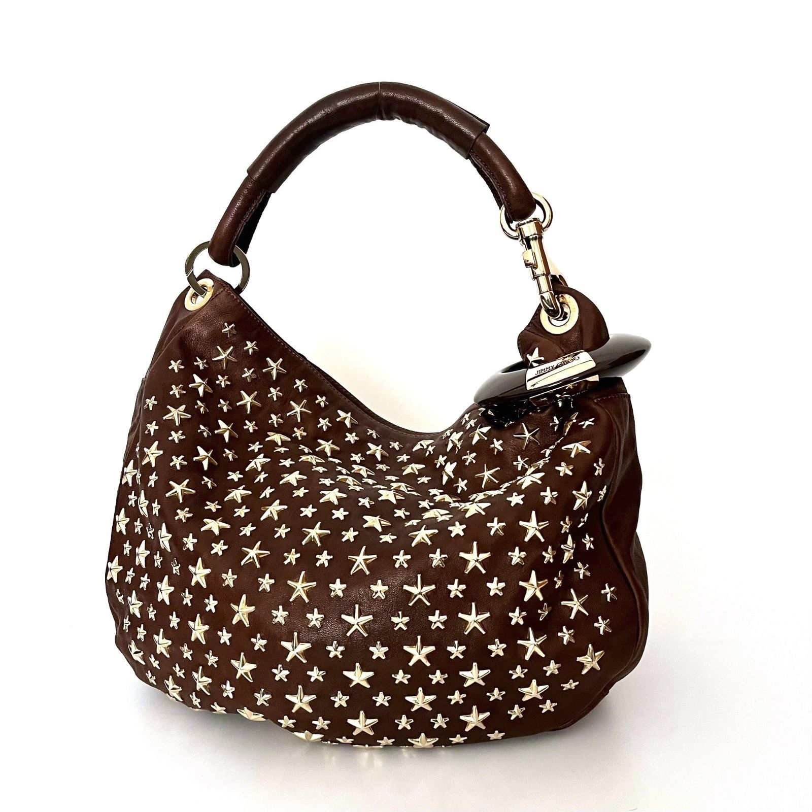 良品　JIMMY CHOO ジミーチュウ　ワンショルダー　スカイバッグ ジミーチュウ JIMMY CHOO スカイバッグ ソーラー ショルダーバッグ