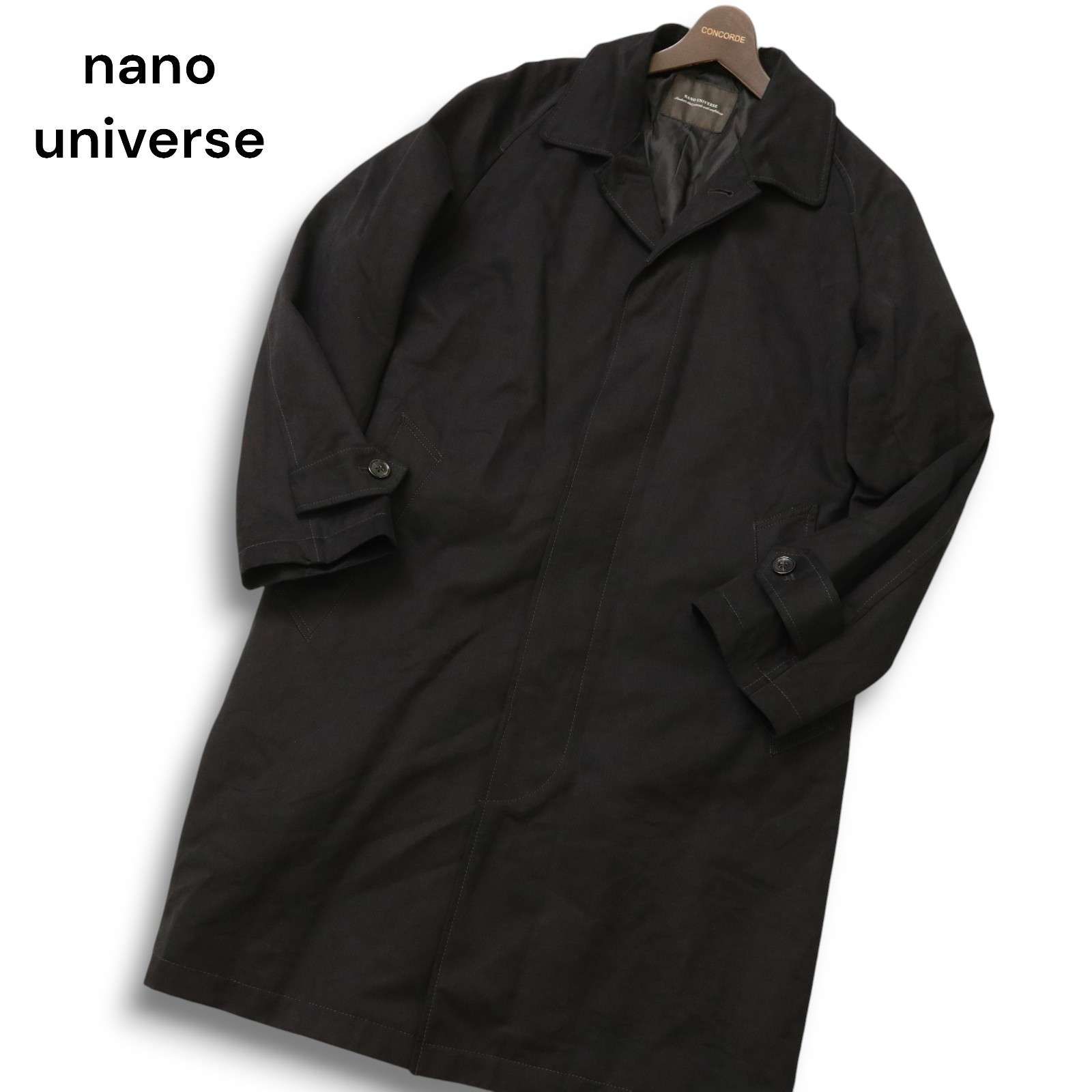 nano universe ナノユニバース 秋冬☆ ステンカラー ロング ベルト付き 