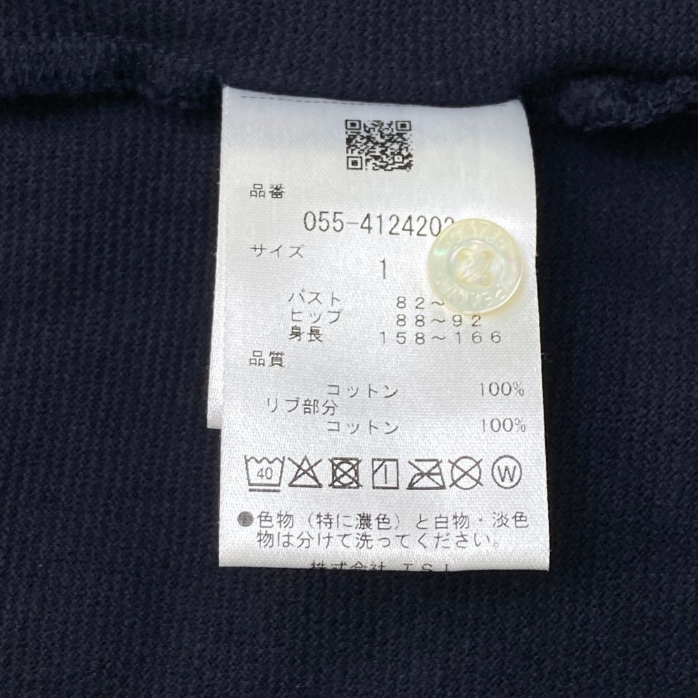 サイズ：1 PEARLY GATES パーリーゲイツ 35周年 ワンピース ネイビー系