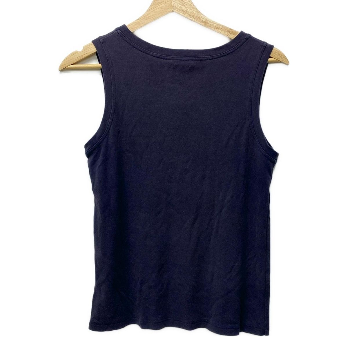 HERMES エルメス ノースリーブカットソー サイズ38 M レディース - ダークネイビー クルーネック