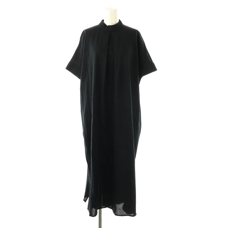 ザ リラクス THE RERACS 鹿の子ハーフスリーブワンピース ミモレ