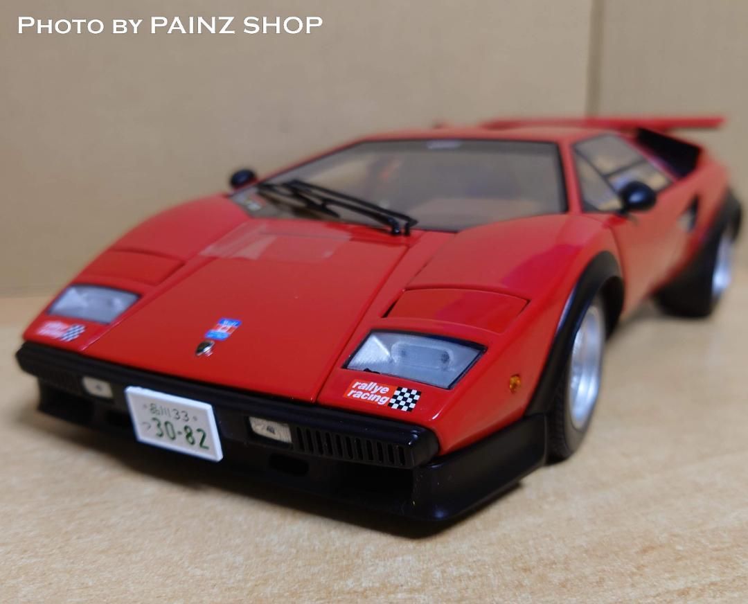 1/18 ランボルギーニ カウンタック ウォルターウルフ レッド 京商