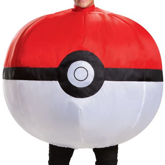 新品 未使用】コスプレ ポケモン モンスターボール インフレータブル