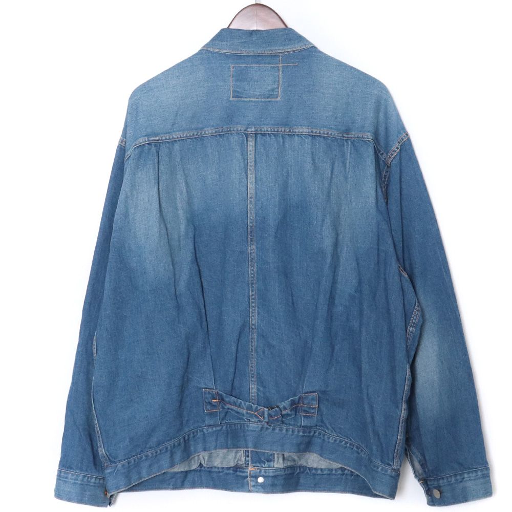 22SS GOLD 10oz. COTTON LINEN DENIM 38