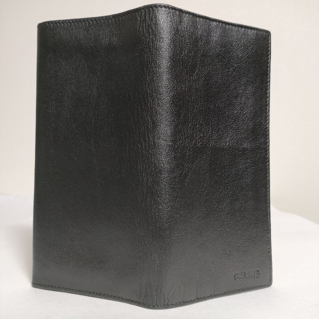 CELINE ブラックレザー 長財布 □美品 セリーヌ長財布 レザー Black Celine 44 - メルカリ