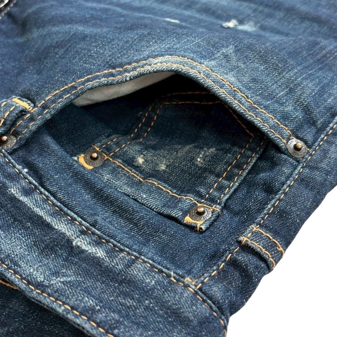 DSQUARED2 デニムパンツ ジーンズ ダメージ加工 48 hugall_rc-itx5l7bh9zqt-dutg