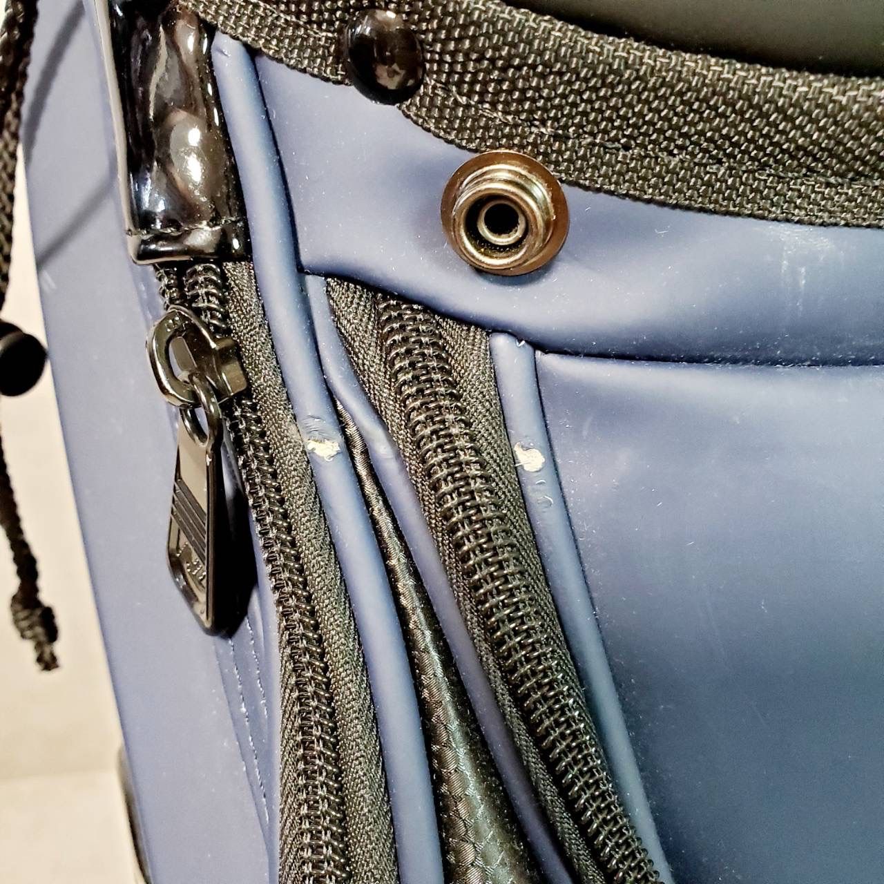 ニューバランス スタンド式 キャディバッグ９型【ネイビー】新品！ ニューバランススタンド式キャディーバック