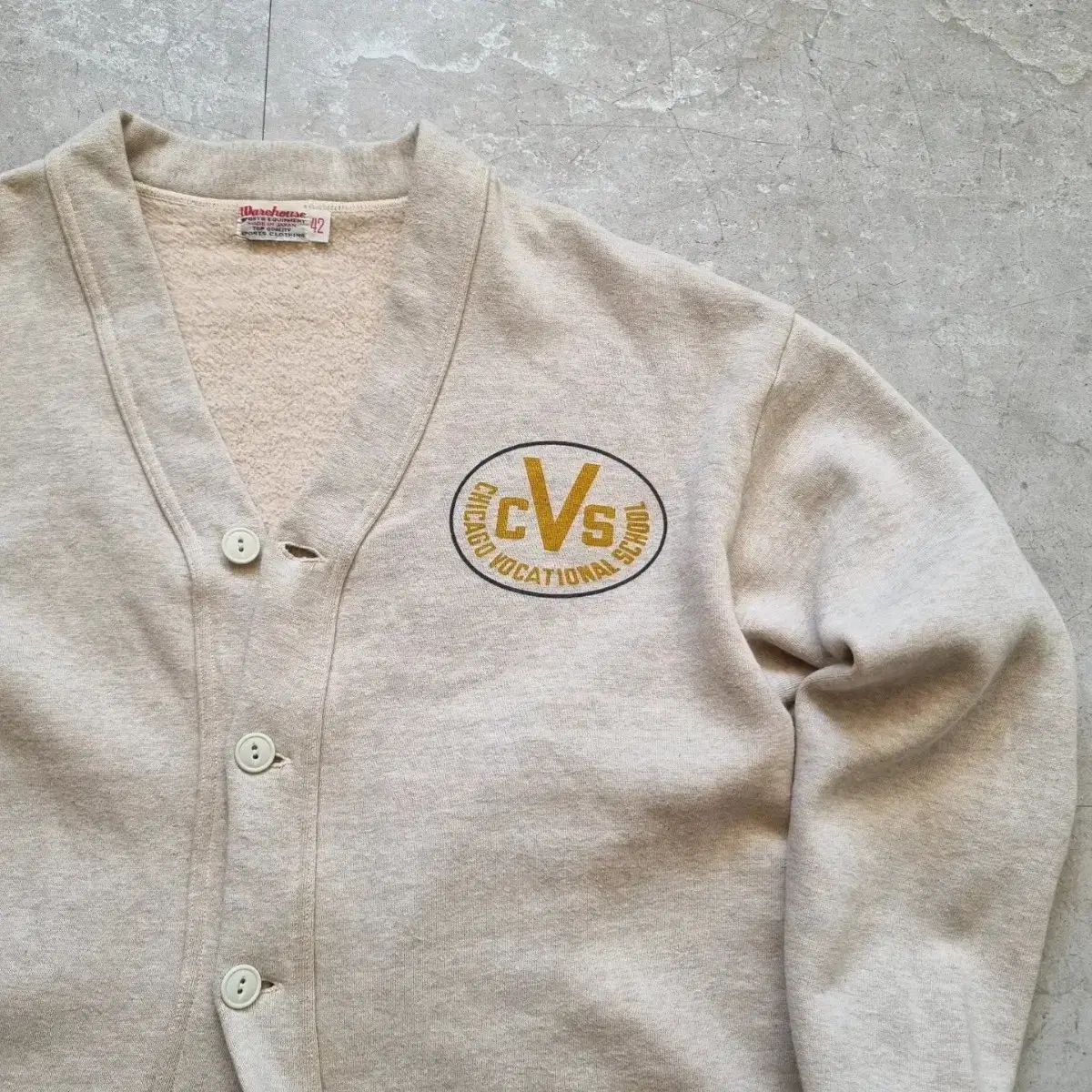 Warehouse ウエアハウス スウェットカーディガン サイズ40 ウエアハウス スエットカーディガン ウエアハウス カーディガン 40 L