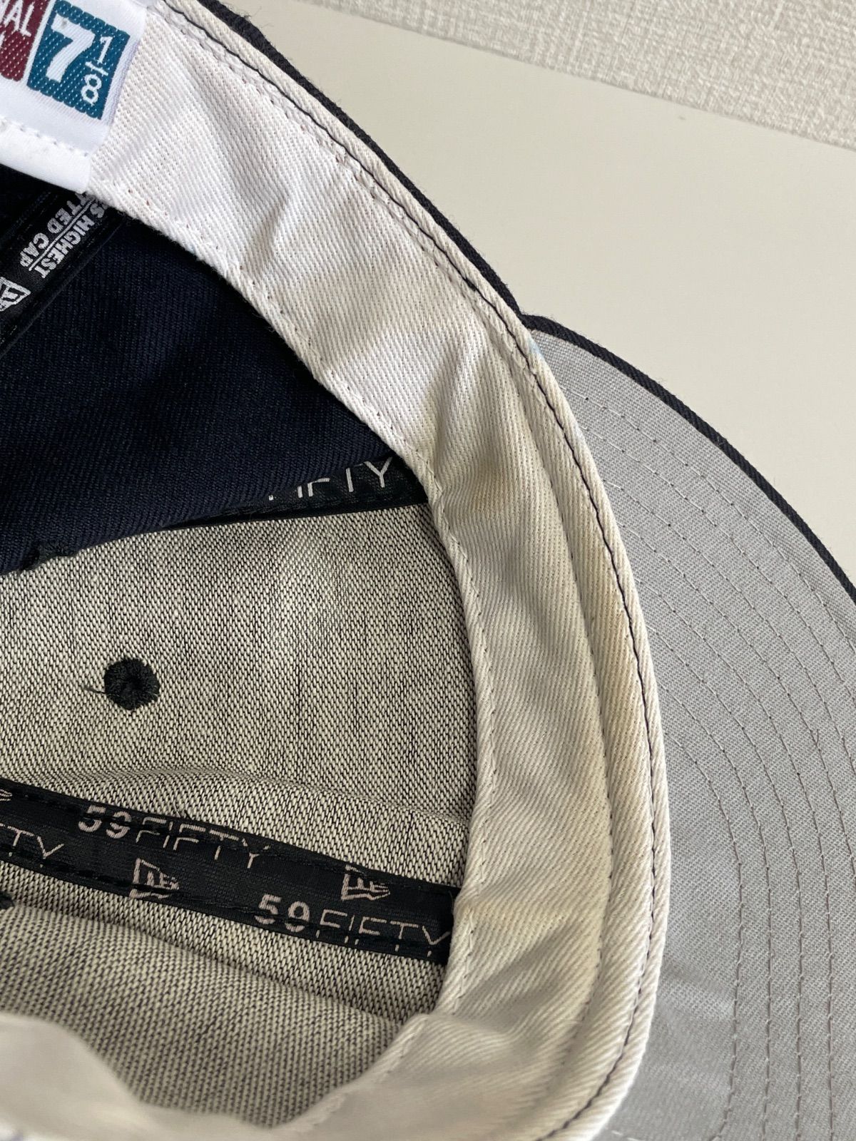 90s USA製 new era マリナーズ　ベースボールcap 90s USA製 NEW ERA MLB Seattle Mariners 刺繍 ウール ベース