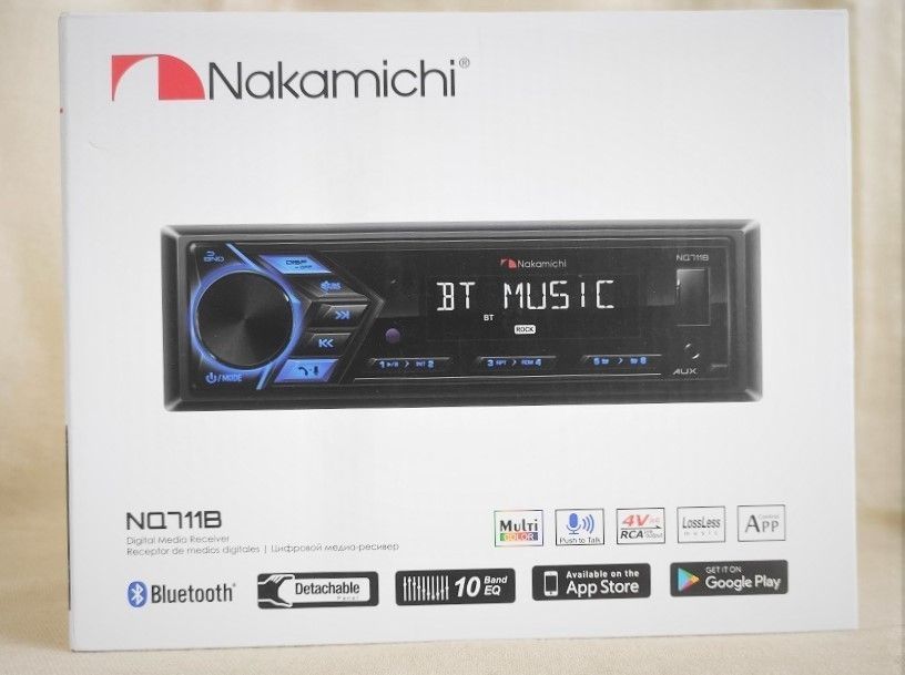 NAKAMICHI NQ711B デジタル メディア レシーバー