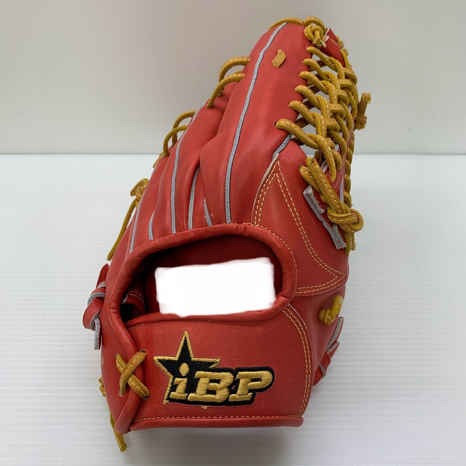イソガイスポーツ オーダー品 硬式 大人 一般 外野手用 グローブ グラブ 右投げ ISO-10PT 中古品 グローブ袋付き 野球 6023 野球 イソガイスポーツ オーダー品 硬式 大人 一般 外野手用 グローブ