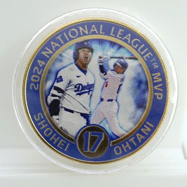 The Highland Mint ドジャース 大谷翔平 2025 NL MVP受賞記念 ゴールドコイン 趣味雑貨