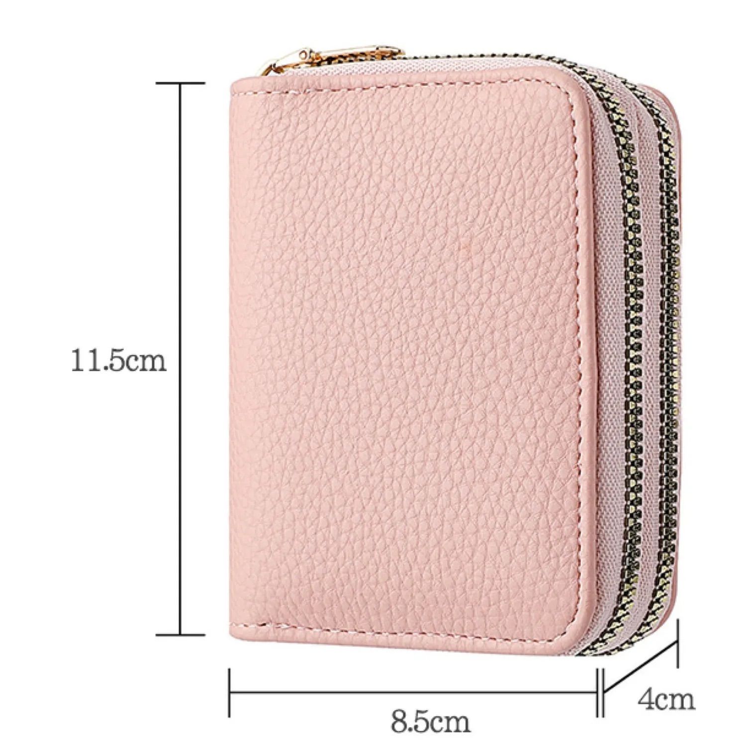 Ｗファスナーデザイン ジャバラカード コインケース ミニ財布 カード入れ カードケース 小銭入れ オリジナル ギフト プレゼント 誕生日 贈り物  バレンタインデー 卒業 入学 安い お出かけ おしゃれ かわいい カジュアル レディース ファッション コンパクト