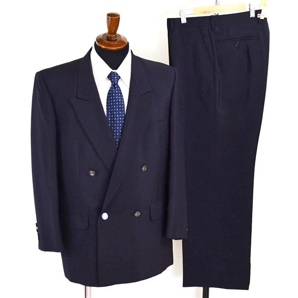 極美品】Christian Dior スーツ ネイビー 春夏 AB5 【公式通販】