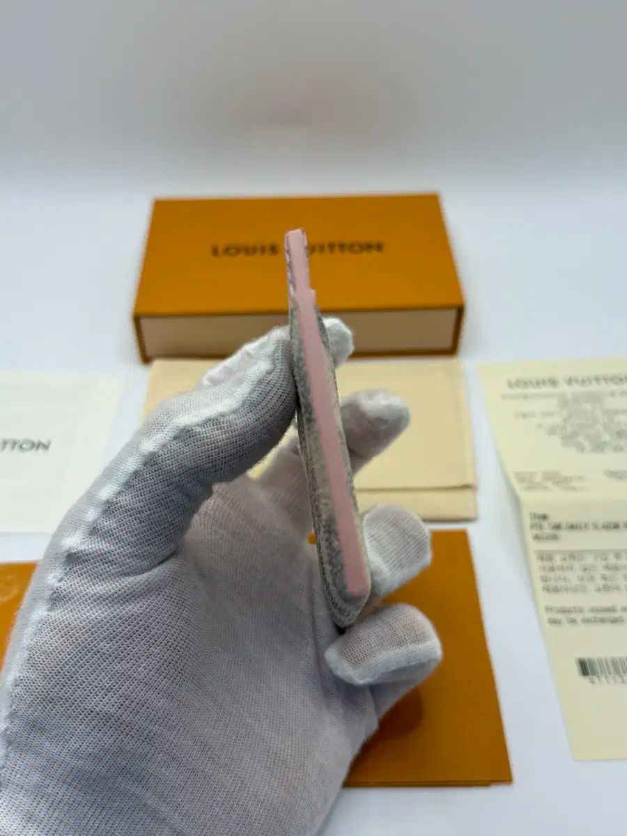  レシート含むフルセット S 級 Louis Vuitton ダミエ アズール カードウォレット 長財布 小物