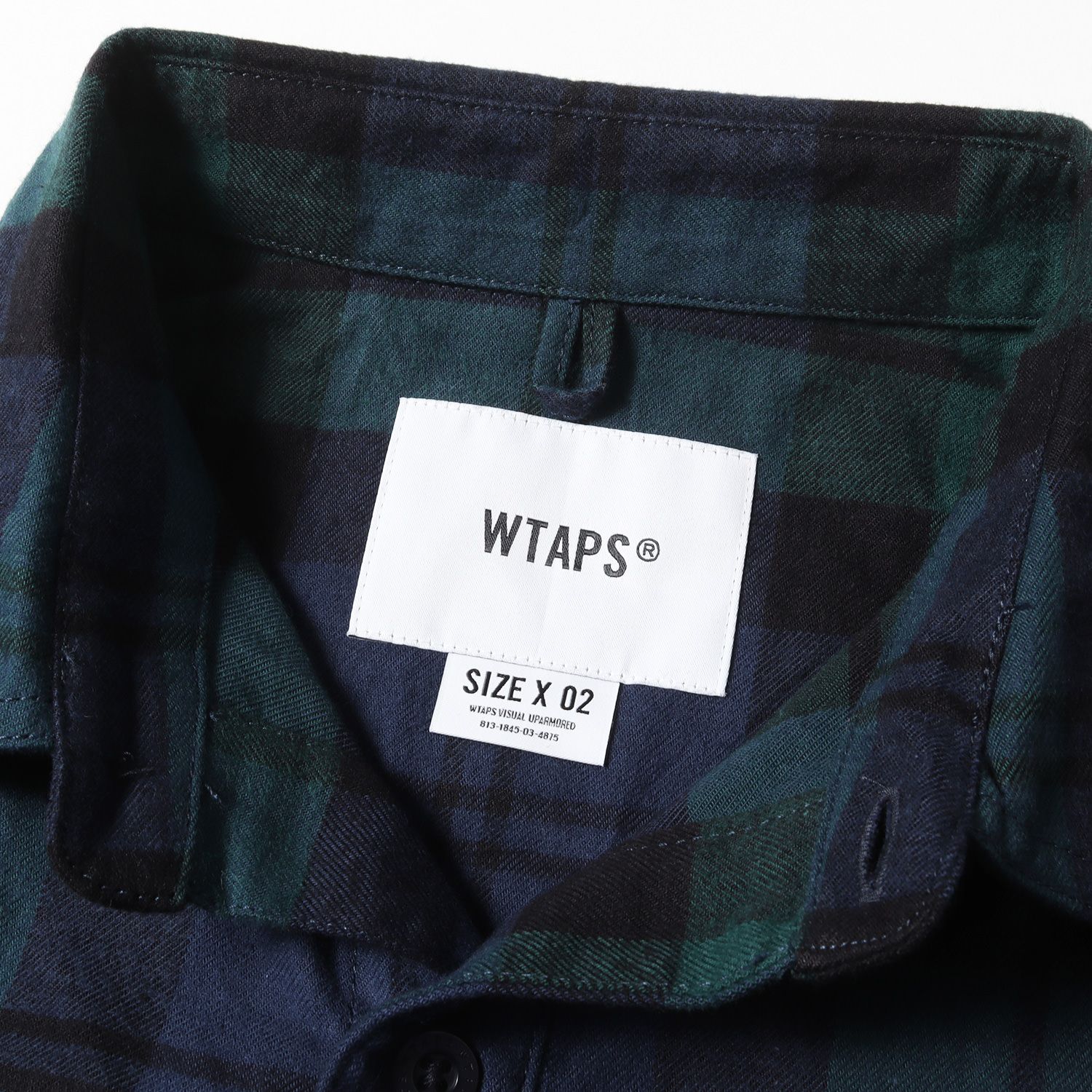 新品 WTAPS ダブルタップス シャツ サイズ:M 22AW オーバーサイズ 