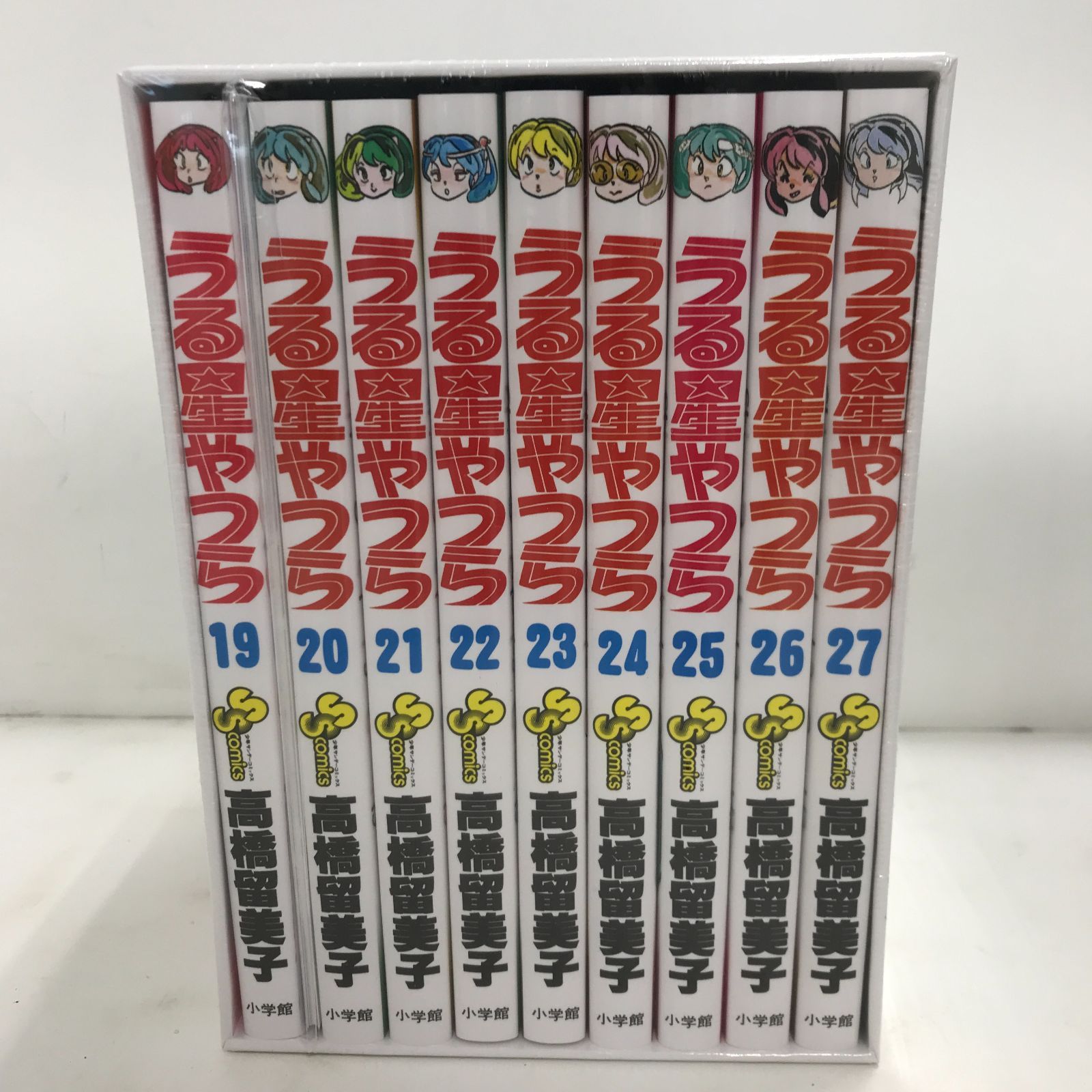 02m0829 コミック うる星やつら 復刻BOX全巻セット vol.1～4セット 