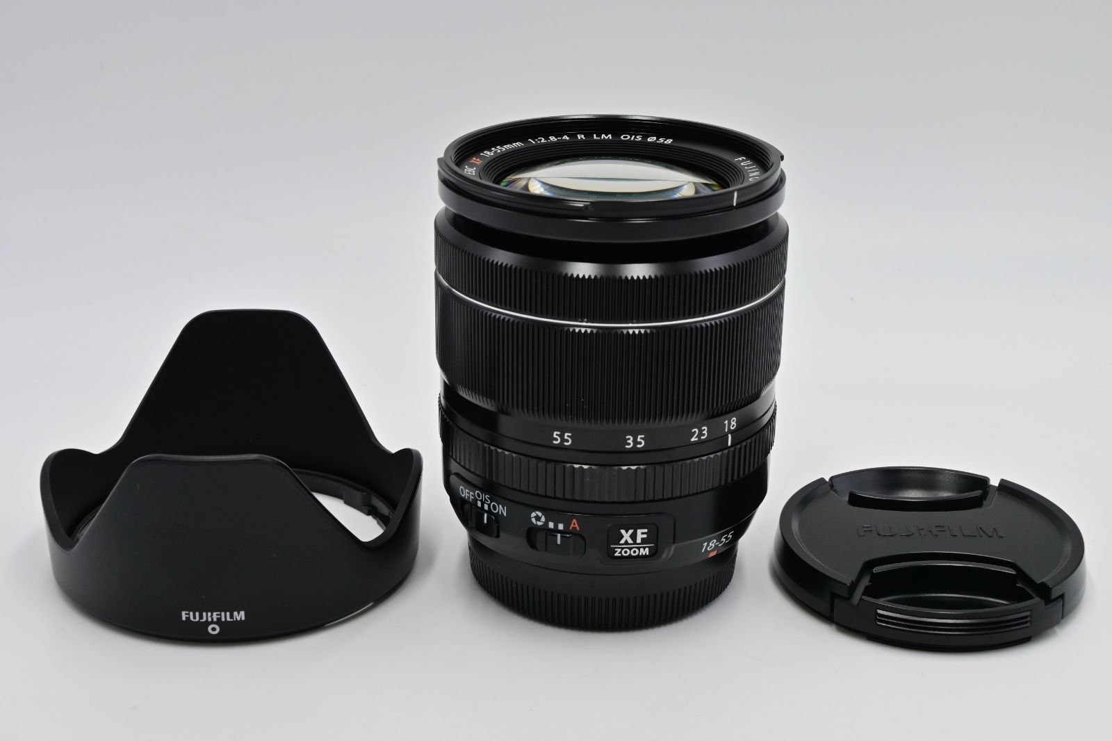 FUJIFILM X 交換レンズ フジノン ズーム 標準 コンパクト 18-55mm 手