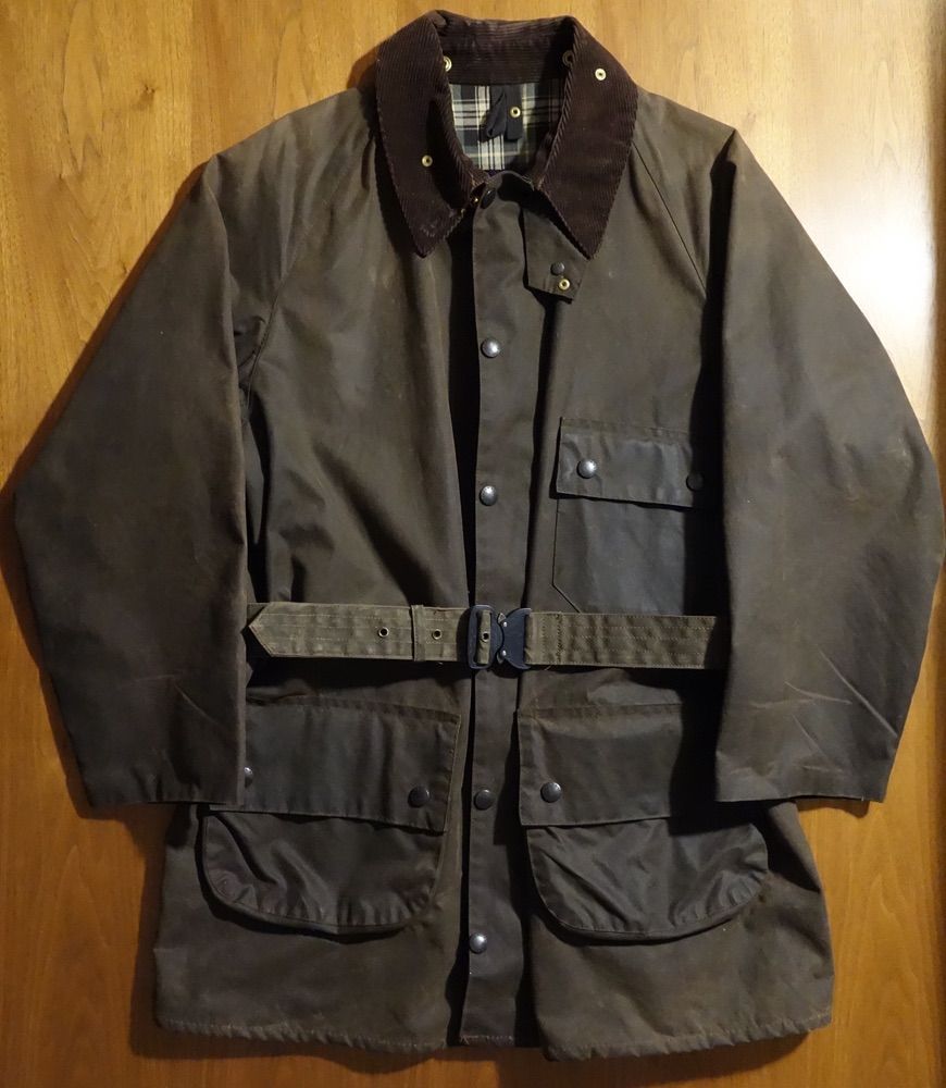 Barbour ソルウェイジッパー 1980年代ビンテージ C44 美品 - アンティ