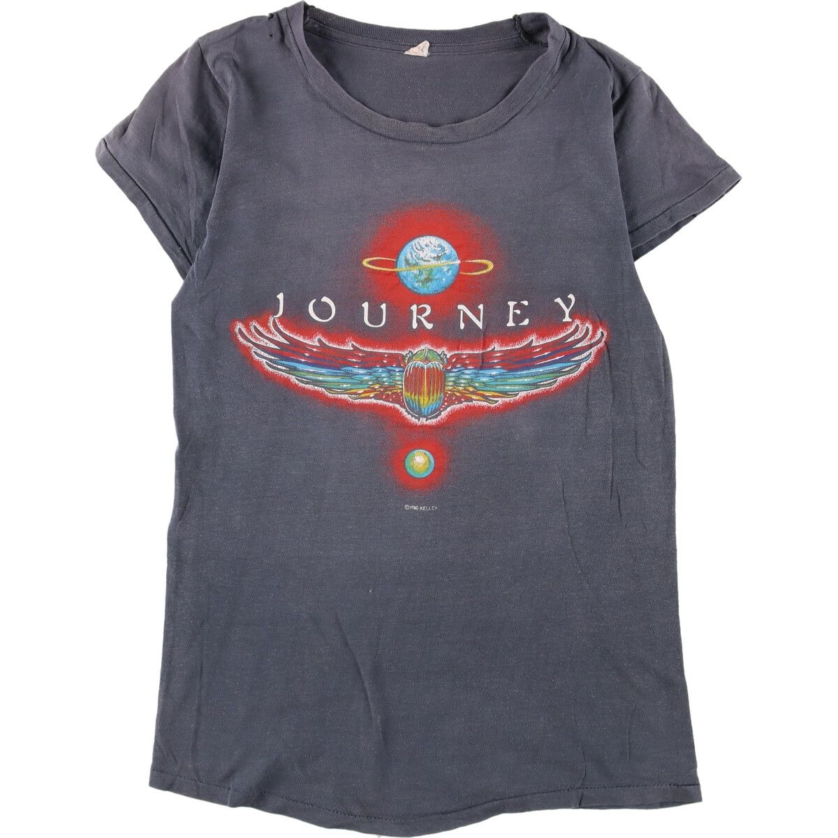 古着 80年代 UNKNOWN JOURNEY ジャーニー バンドTシャツ バンT メンズS 