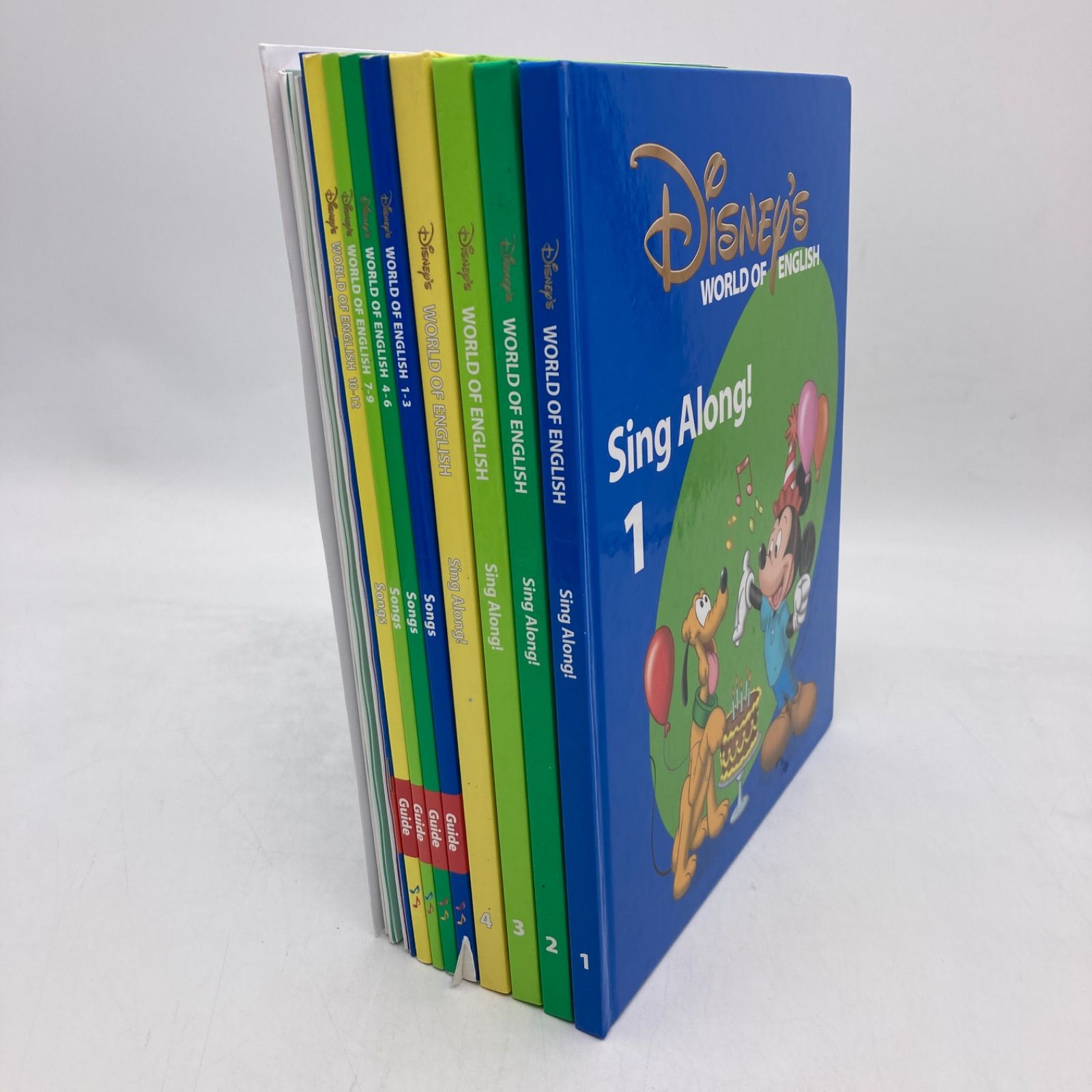高速配送 シングアロング 新子役 DVD12枚 絵本＆CD 字幕あり ディズニー 知育玩具