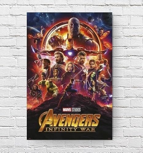 映画ポスター アベンジャーズ インフィニティウォー マーベル 24