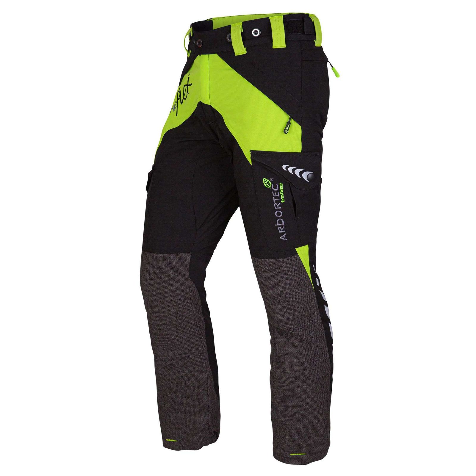 ARBORTEC Breatheflex アーボテック チェーンソー パンツ レディース デザインA クラス1 ツリーケア アーボリスト ツリークライミング AT4010 F M ライム