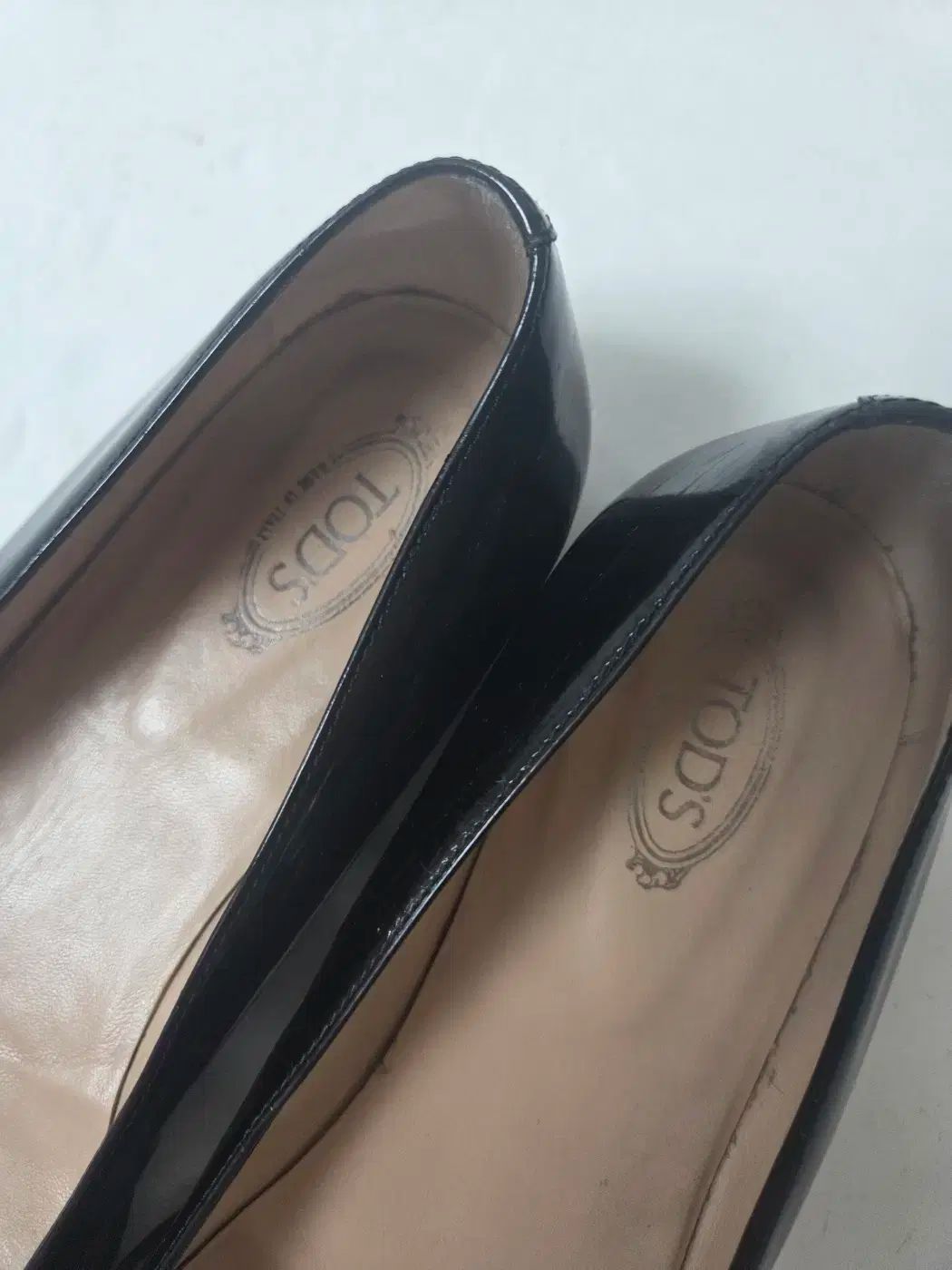 TOD'S(トッズ) バレリーナ ゴマ フラット ブラック ( 240