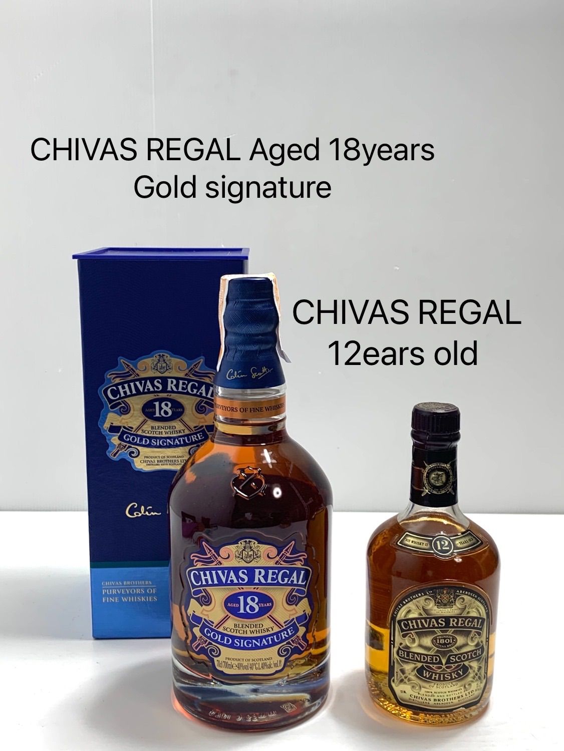 ウイスキー ホワイトホース シーバスリーガル12年 特級 カナディアン