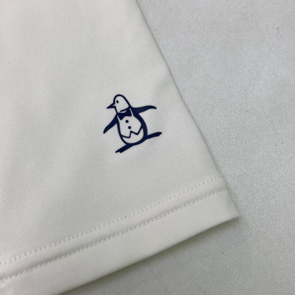 サイズ：M MUNSING WEAR マンシングウェア 2024年モデル メッシュ 長袖Tシャツ  ホワイト系 [240101467627] ゴルフウェア メンズ ストスト サイズ：M MUNSING WEAR マンシングウェア 2024年モデル