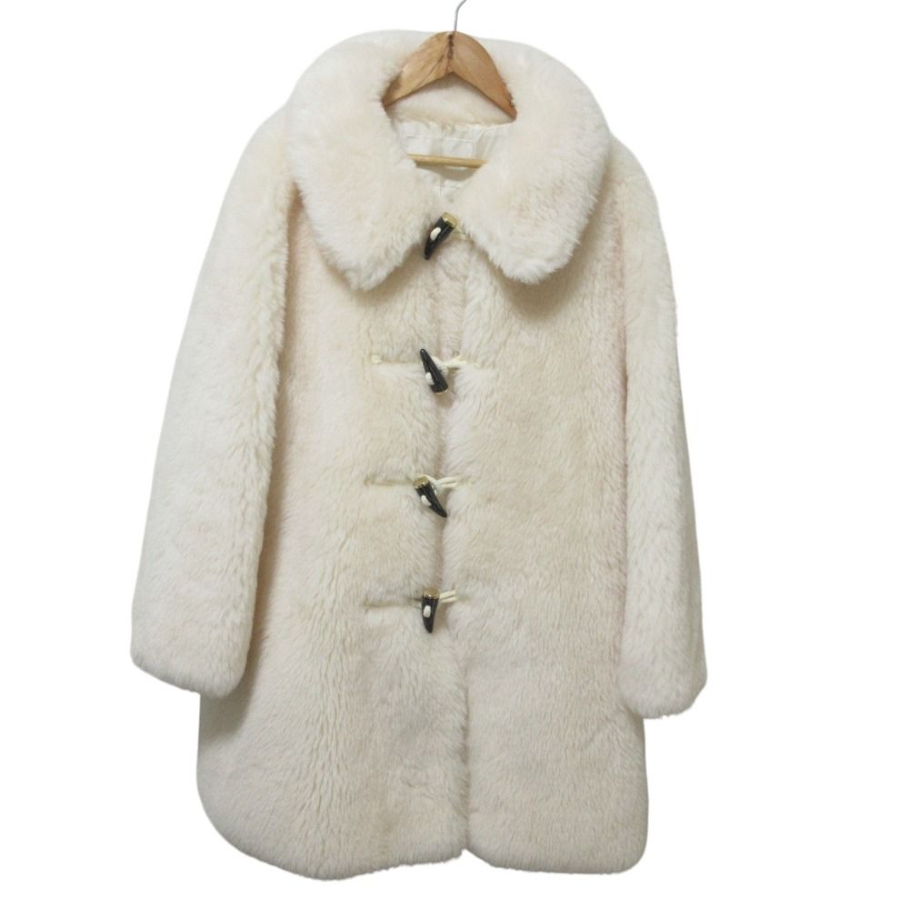 23AW GRACE CLASS グレースクラス ウールボアショートコート 36 キナリ レディース 古着