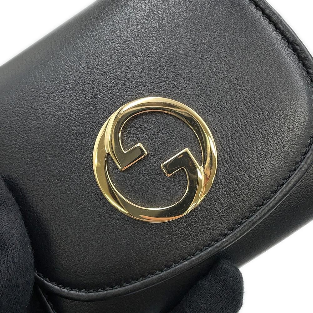 グッチ チェーンウォレット インターロッキングG ブロンディ