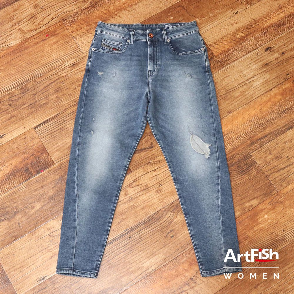 DIESEL◇23SS/トラックデニム/ボトム/XXS/コットン/IDG 23SS デニム