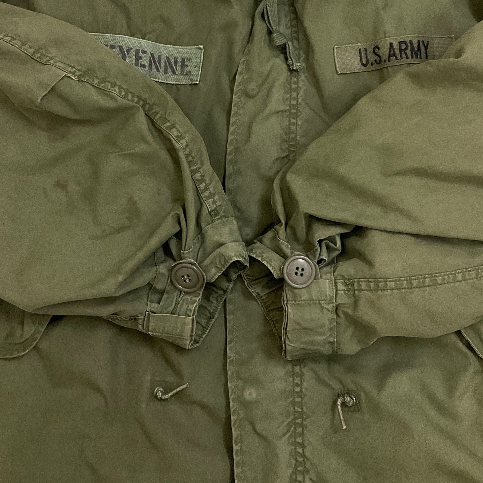 78年納品 70年代 70s U.S.ARMY M-65 フィッシュテール パーカー フル