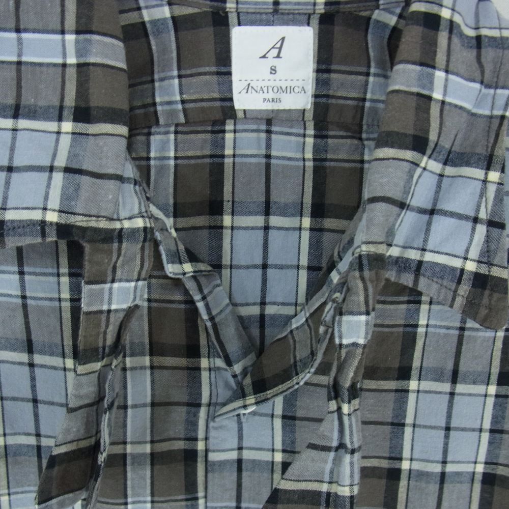 予算案【Sale】Anatomica BD shirts シャツ アナトミカ チェック トップス