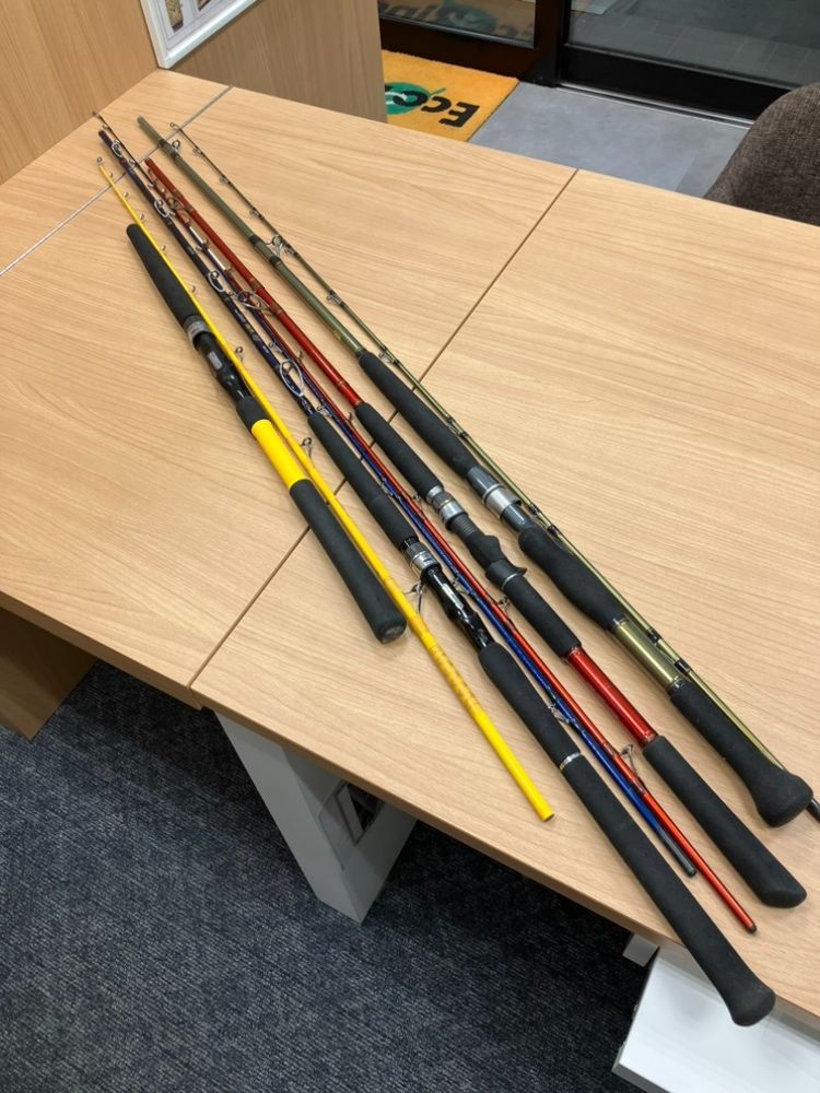 10％クーポン使用可 SK|DAIWA 釣り竿 ロッド ４本セット 剣崎 鋭 潮流 ディーオ