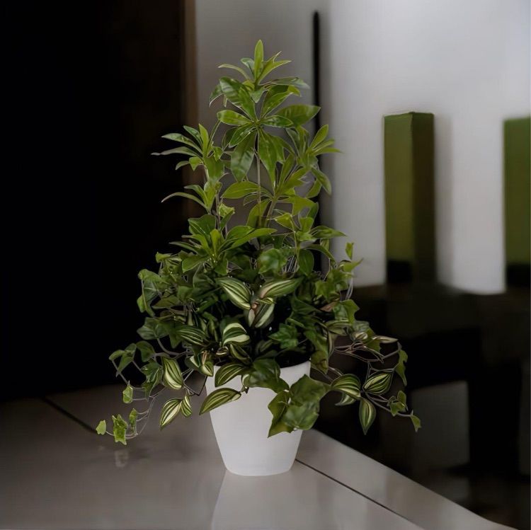 光触媒 人工観葉植物 ウォールグリーン フェイクグリーン ミックス