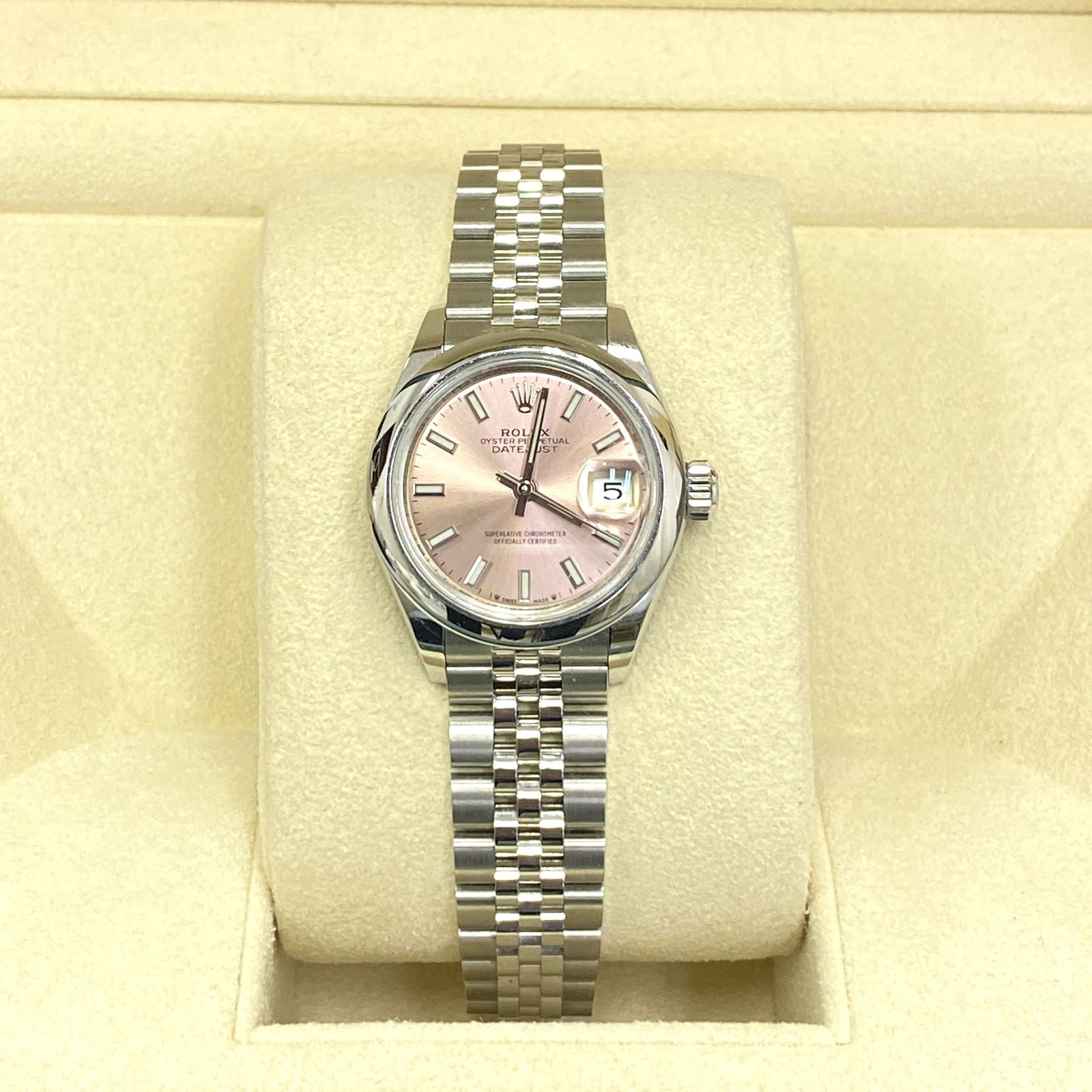 中古】 ROLEX ロレックス ジュビリーブレスレット ピンク レディース ...