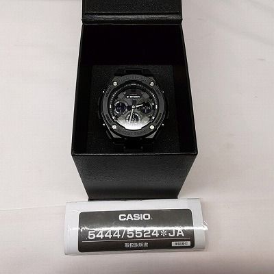 23k-690o【中古】CASIO G-SHOCK 5444 GST-W100G ブラック - メルカリ