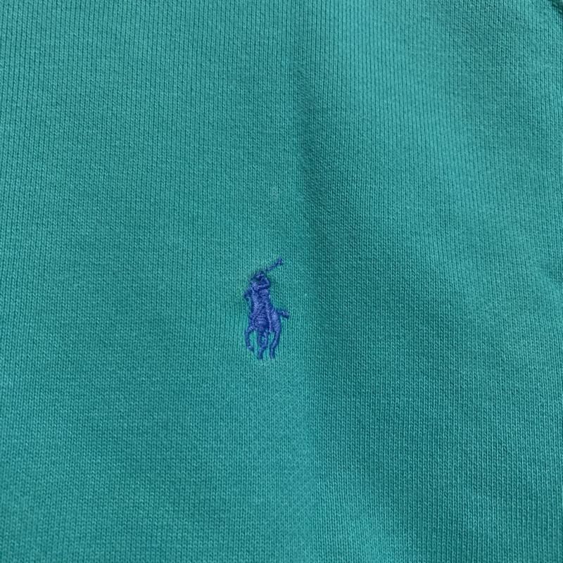 Polo by RALPH LAUREN ポロバイラルフローレン トレーナー 長袖 Polo by RALPH LAUREN ワンポイント ポニー刺繡 長袖 ラグランスウェット トレーナー 3363-2311 エメラルドグリーン 170センチ